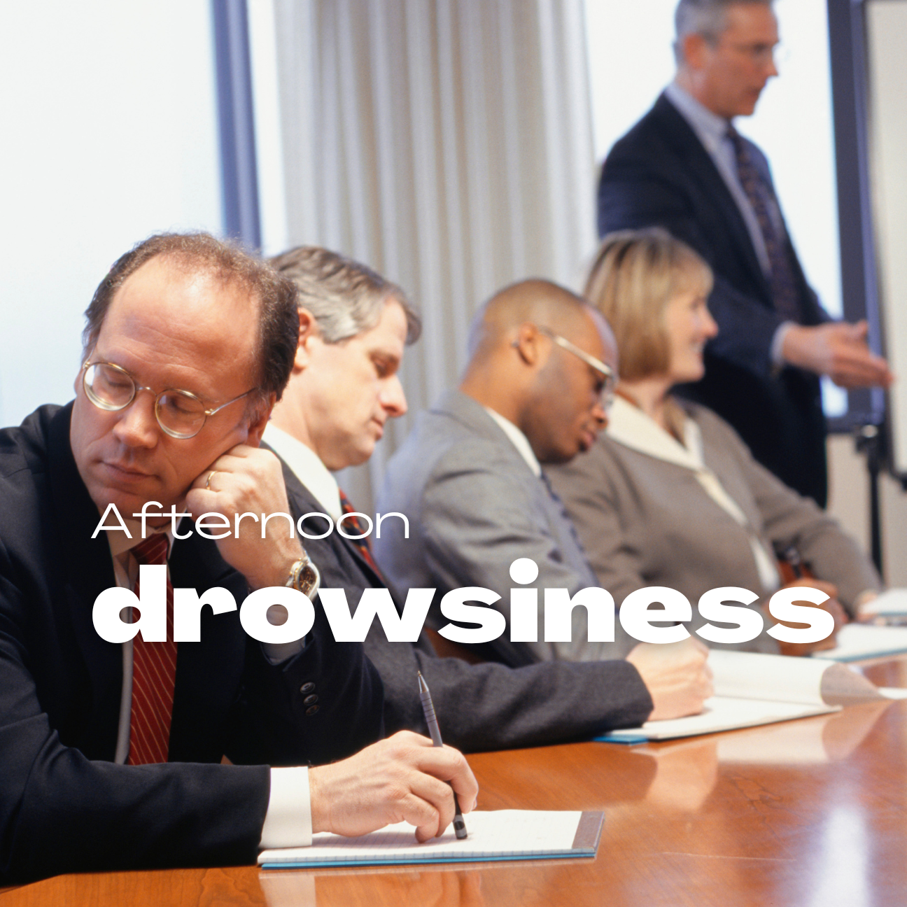 post-lunch afternoon drowsiness