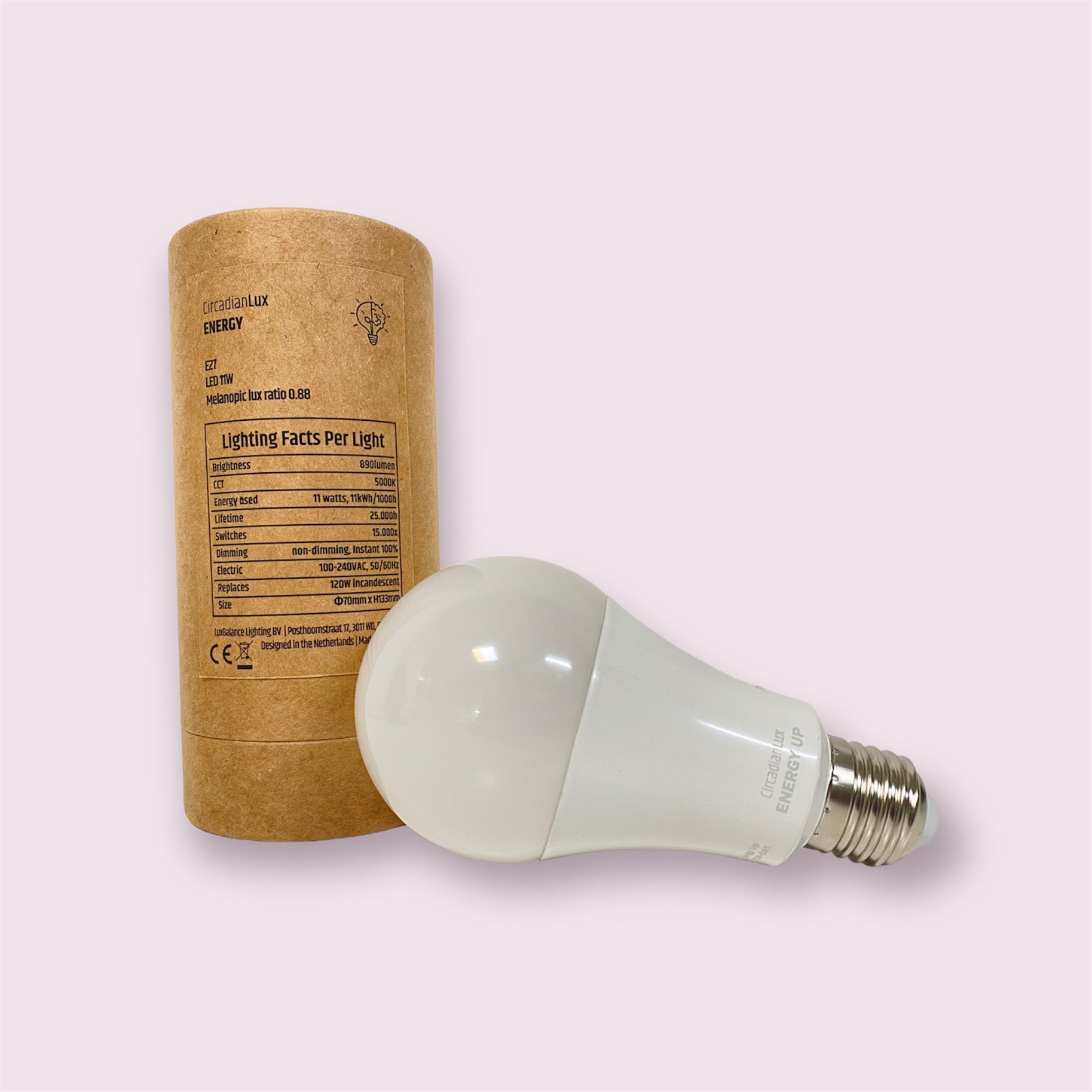 CircadianLux Energy LED Bulb E27